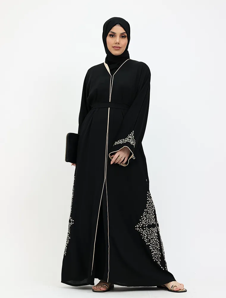 Cream Hareem Abaya
